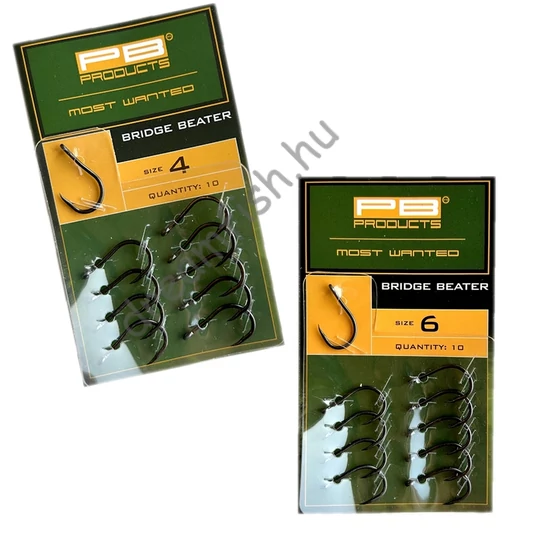 PB Products Bridge Beater Micro Barbed / Mikroszakállas pontyozó horog