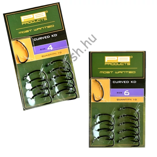 PB Products Curved KD Micro Barbed / Mikroszakállas Pontyozó horog