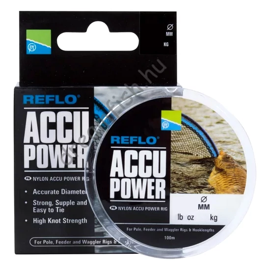 Preston Accu Power / Monofil előkezsinór