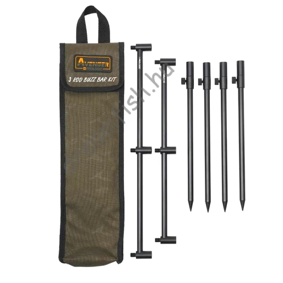 Prologic Avenger Buzz Bar Kit 3 Rod / 3 botos leszúró készlet