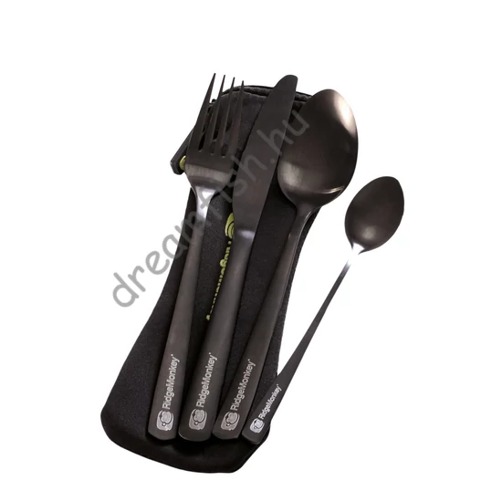 RidgeMonkey DLX Cutlery Set / Evőeszköz készlet