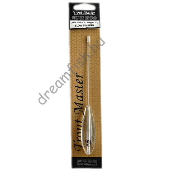 Spro Trout Master Sbirolino Slow Sinking 20g / Lassan süllyedő vízközti úszó