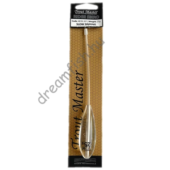Spro Trout Master Sbirolino Slow Sinking 25g / Lassan süllyedő vízközti úszó