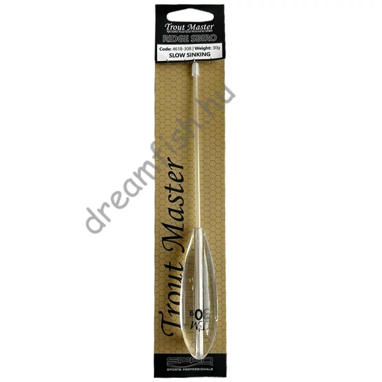 Spro Trout Master Sbirolino Slow Sinking 30g / Lassan süllyedő vízközti úszó