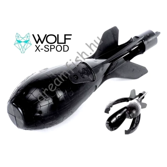 Wolf X-Spod Performance - Black L / Spomb etetőrakéta