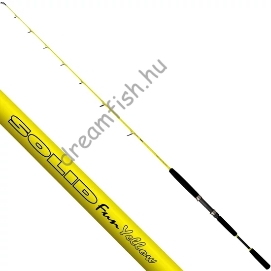 Black Cat Solid Fun Yellow 1,70m 30-180g / Harcsázó bot
