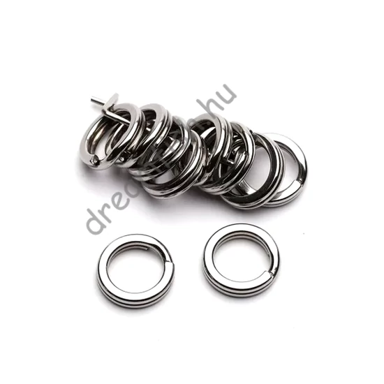 Black Cat Xtreme Split Ring - 10.5 mm / Kulcskarika
