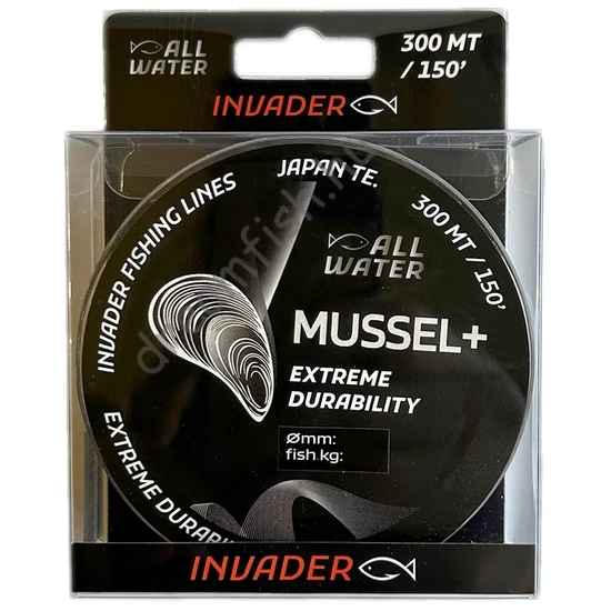 Invader Fishing Lines - Clean / Rendkívül tartós víztiszta főzsinór
