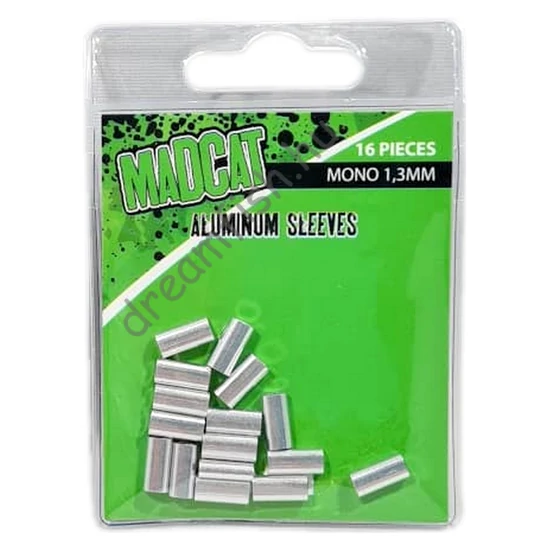 MadCat Aluminium Crimp Sleeves - 1,3mm / Krimp hüvely