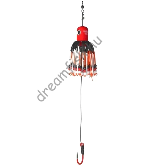 MadCat A-Static Clonk Teaser Piros 33cm 100g / Harcsázó műcsali