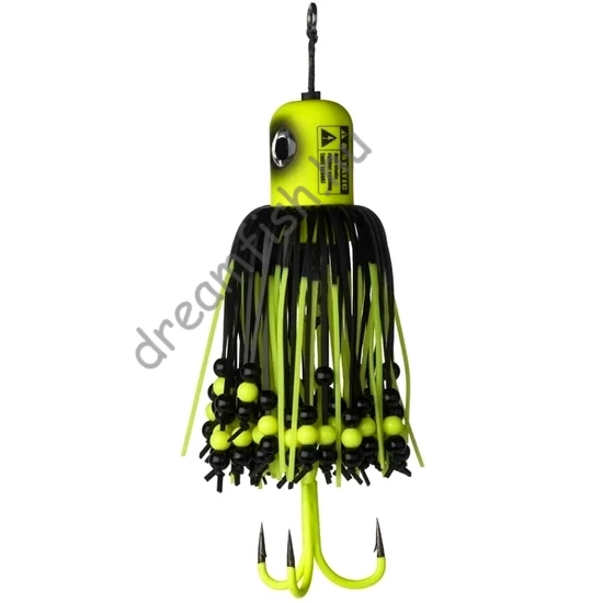 MadCat A-Static Clonk Teaser Fluo Yellow UV 16cm 100g / Harcsázó műcsali