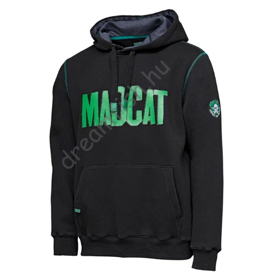 MadCat Mega Logo Hoodie Black Caviar - 2XL / Kapucnis Pulóver