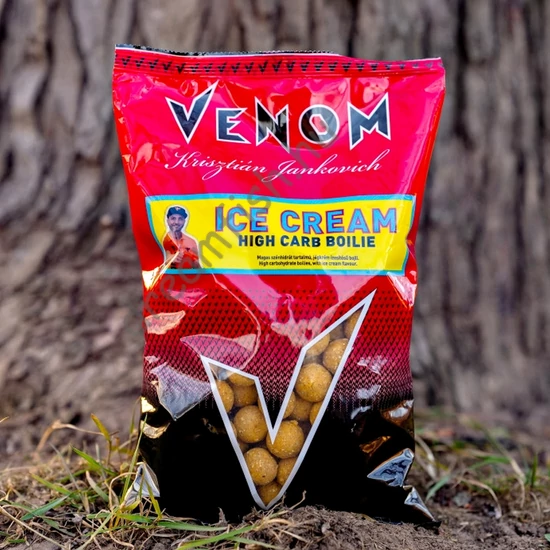 Venom High Carb Boilie - Ice Cream / Bojli