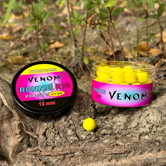 Venom Ronnie Rig Pop-Up 12mm Sweetcorn / Pop-Up