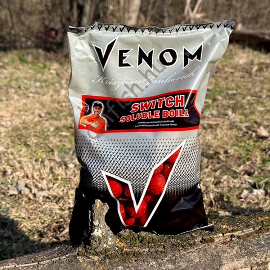 Venom Soluble Boilie 20 mm Switch / Oldódó bojli