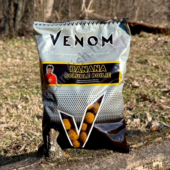 Venom Soluble Boilie 24 mm Banana / Oldódó bojli