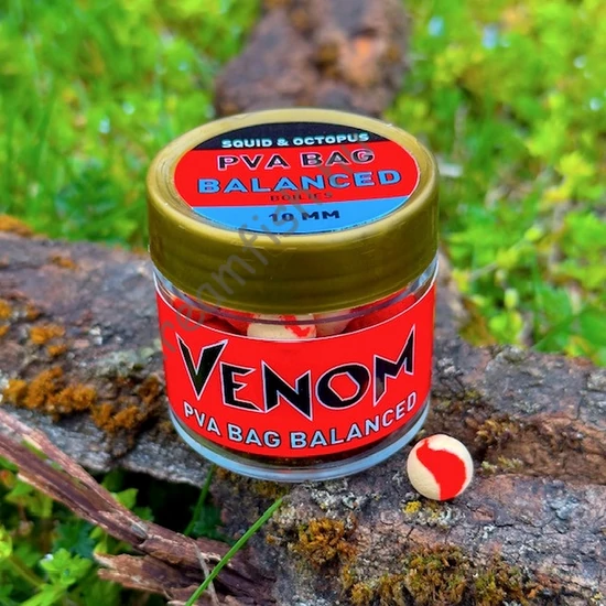 Venom PVA BAG - Squid & Optopus 10mm / Balanced Boilies