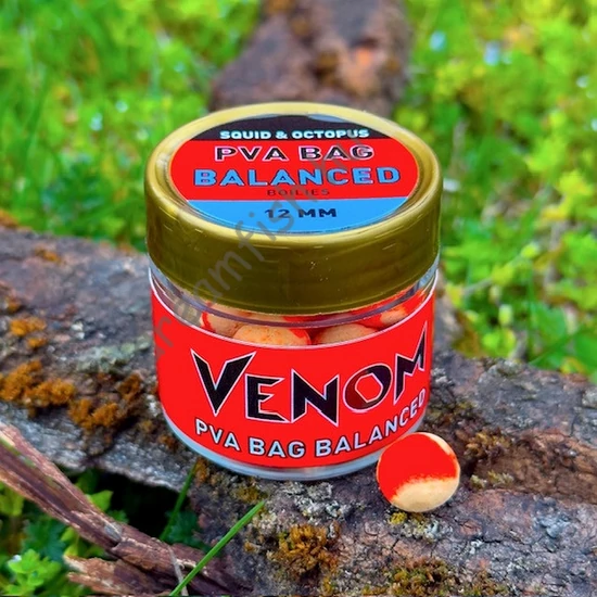Venom PVA BAG - Squid & Optopus 12mm / Balanced Boilies