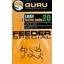 Guru Feeder Special Barbed Hook - Size 20 / Mikroszakállas Lapkás Horog