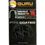 Guru Super Pellet Waggler Hook Size-16 (Barbless/Eyed) / Füles szakállas horog