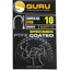 Guru Super XS Size-10 (Barbed/Eyed)/Szakállas füles horog