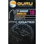 Guru F1 Maggot Hook / Size 18 - Barbless/Spade End / Horog