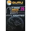 Guru F1 Maggot Hook / Size 20 - Barbless/Spade End / Horog
