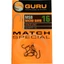 Guru Match Special Barbed Hook - 16 / Lapkás Mikroszakállas horog