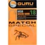 Guru Match Special Barbed Hook - 18 / Lapkás Mikroszakállas horog