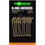 Korda Kickers D-Rig Brown - Large / Speciális horogbefordító
