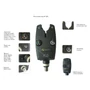 Kép 6/7 - Carp Spirit HD3 - 3+1 / Elektromos kapásjelző szett