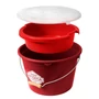 Kép 1/4 - Delphin Atoma COMBI 3v1 / Feeder horgász vödör tálcával és tetővel - 18 liter