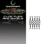 Kép 2/3 - Gardner Covert C-lok Flexi Ring Swivels / Gyorskapcsos karikás forgó