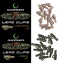 Kép 1/5 - Gardner Covert Lead Clips - Brown / Green - Ólomklipsz