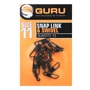 Kép 1/2 - Guru Snap Link & Swivel Size - 11 / Forgókapocs