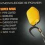 Kép 2/3 - Guru Super MWG Barbless Eyed Hooks / Szakáll nélküli füles horog
