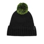 Kép 1/4 - Korda Nanny Pat Hat - Black / Téli kötött sapka