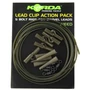 Kép 1/2 - Korda Lead Clip Action Pack Weed/Gubancgátlós ólomklipsz szett