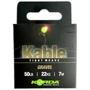 Kép 1/3 - Korda Kable Tight Weave 7 m Gravel / Leadcore gubancgátló