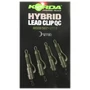 Kép 2/2 - Korda Hybrid Lead Clip QC Weed-Silt / Ólomklipsz gyorscserélő forgóval