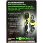 Kép 3/3 - Korda Dark Matter Balancing Weights 0.45g/Kiegyensúlyozó súly