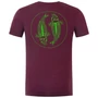 Kép 2/2 - Korda Mandala Tee Burgundy / Bordó rövid ujjú póló