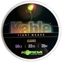 Kép 2/7 - Korda Kable Tight Weave 25 m - Kamo / Leadcore