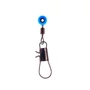 Kép 5/5 - Cralusso Plastic Head Swivel With Interlock Snap / Gyöngyös csúszó úszórögzítő