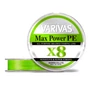 Kép 2/2 - Varivas Max Power X8 PE #0.6 (0.128mm) 150m / Fonott pergető zsinór